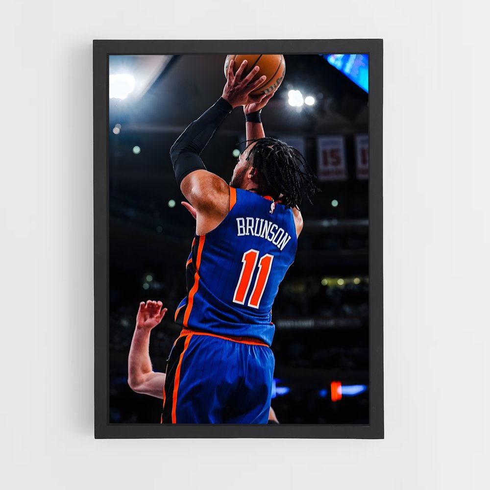 Poster Saut de Jalen – affiche Basketball (vue 2)